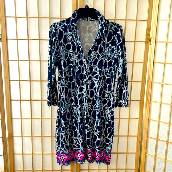 Lilly Pulitzer -High Tide Navy - Picture 2 of 7